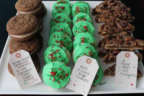 Gingerbread, Sugar, Pecan Cookies