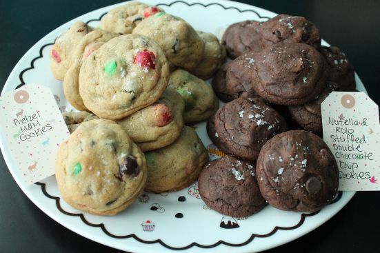 Pretzel & Nutella Cookies