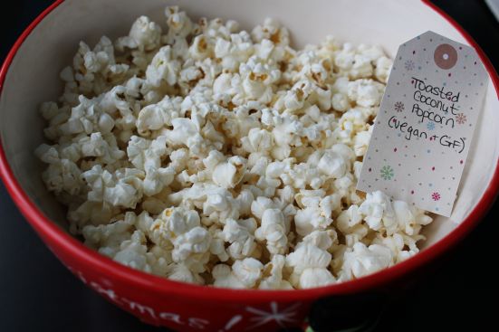 Toasted Coconut Popcorn