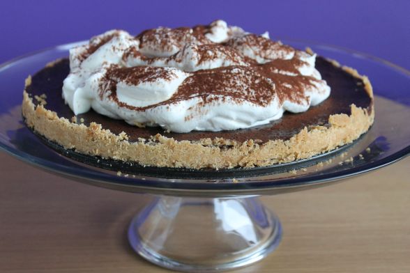 Chocolate Bourbon Tart