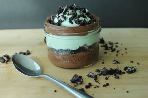 Mint Cookies & Cream Pudding