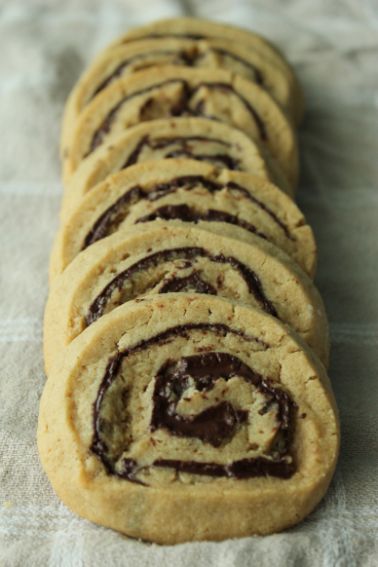 Peanut Butter Chocolate Whirligigs