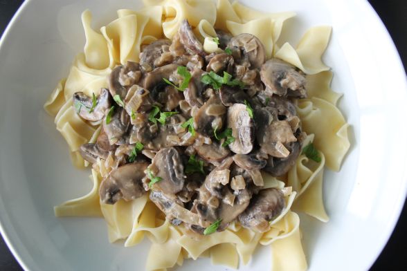 Mushroom Stroganoff