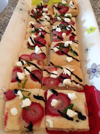 Strawberry Flatbread