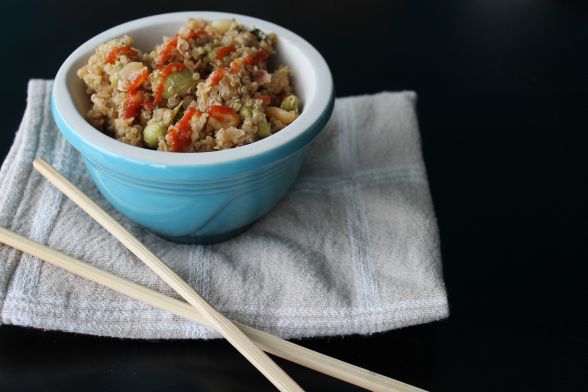 Thai Peanut Quinoa Bowl