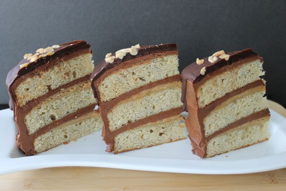 Bananas Cake Slices