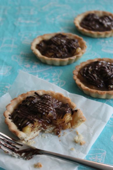 Chocolate Banana Tart