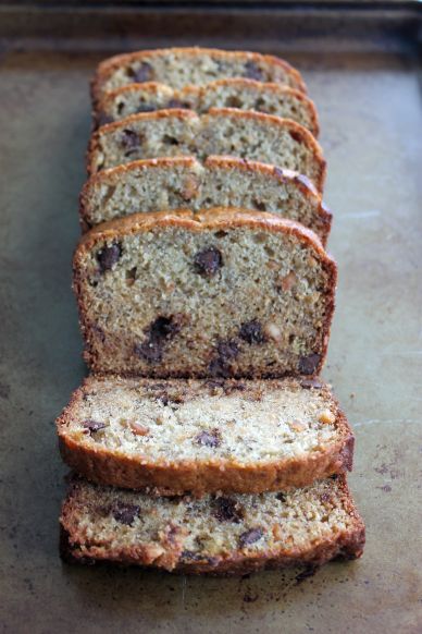 Crunchy Peanut Butter Banana Bread