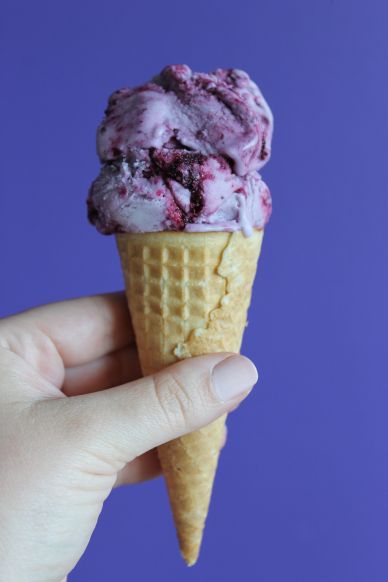 Blueberry Cheesecake Ice Cream