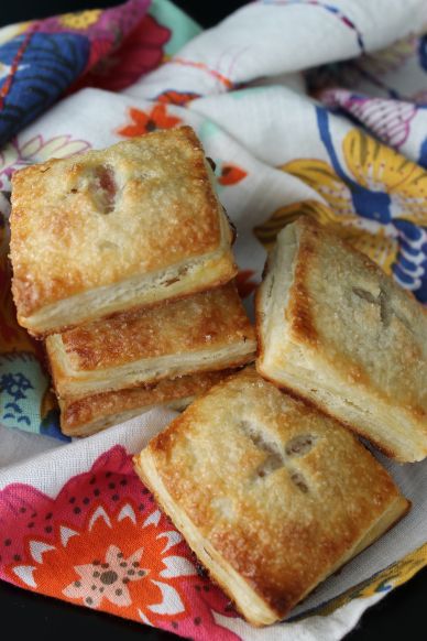 Rhubarb Cream Cheese Hand Pies