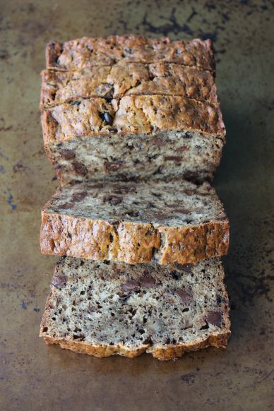 Espresso Chocolate Chip Banana Bread