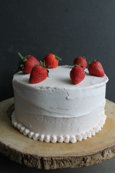 Strawberry Supreme Cake