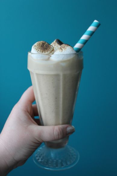 Toasted Marshmallow Milkshake