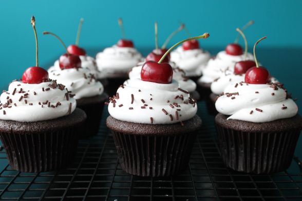 Black Forest Cupcakes