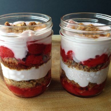 Strawberry Cheesecake Parfaits