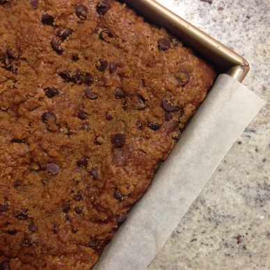 Pumpkin & Chocolate Chip Crumb Cake