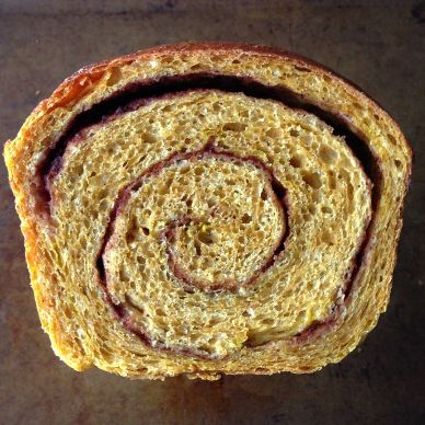 Pumpkin Cinnamon Swirl Bread