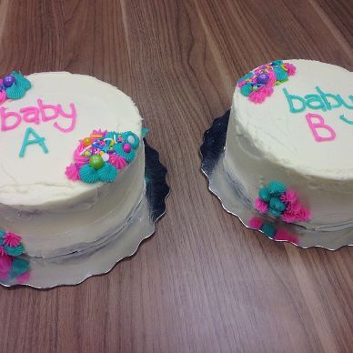 Gender Reveal Cake Ideas For Twins