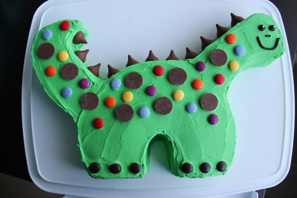 Dinosaur Birthday Cake