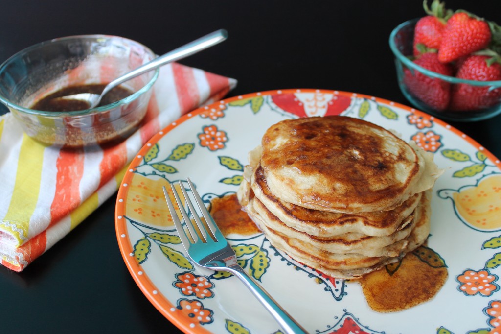 Mexican Pancakes with Brown Butter Cinnamon Maple Syrup What #39 s
