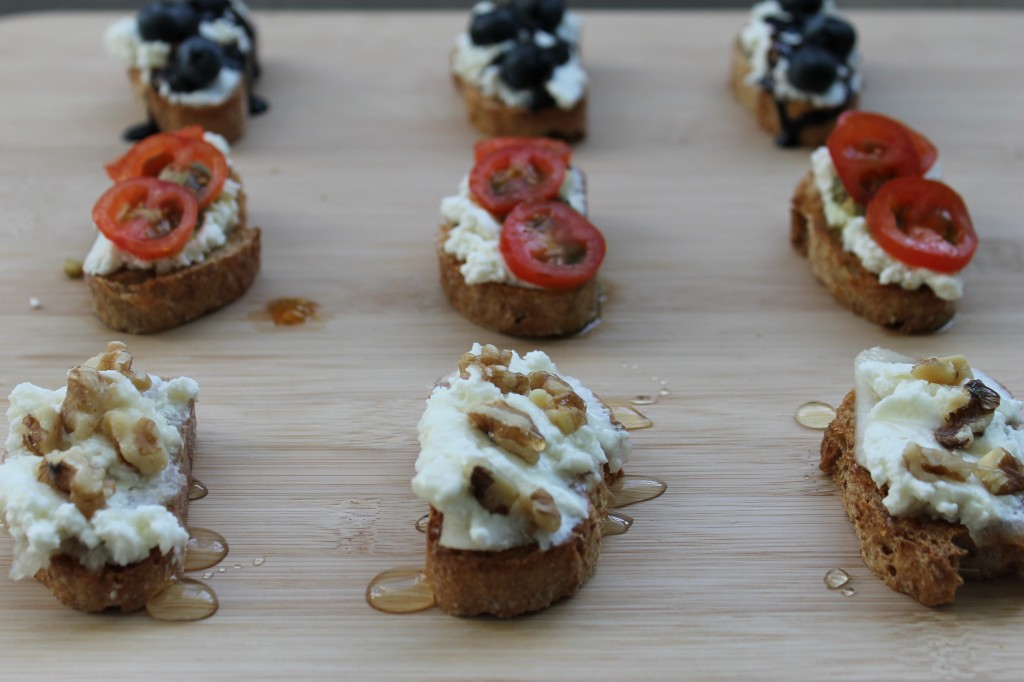 Ricotta Crostini