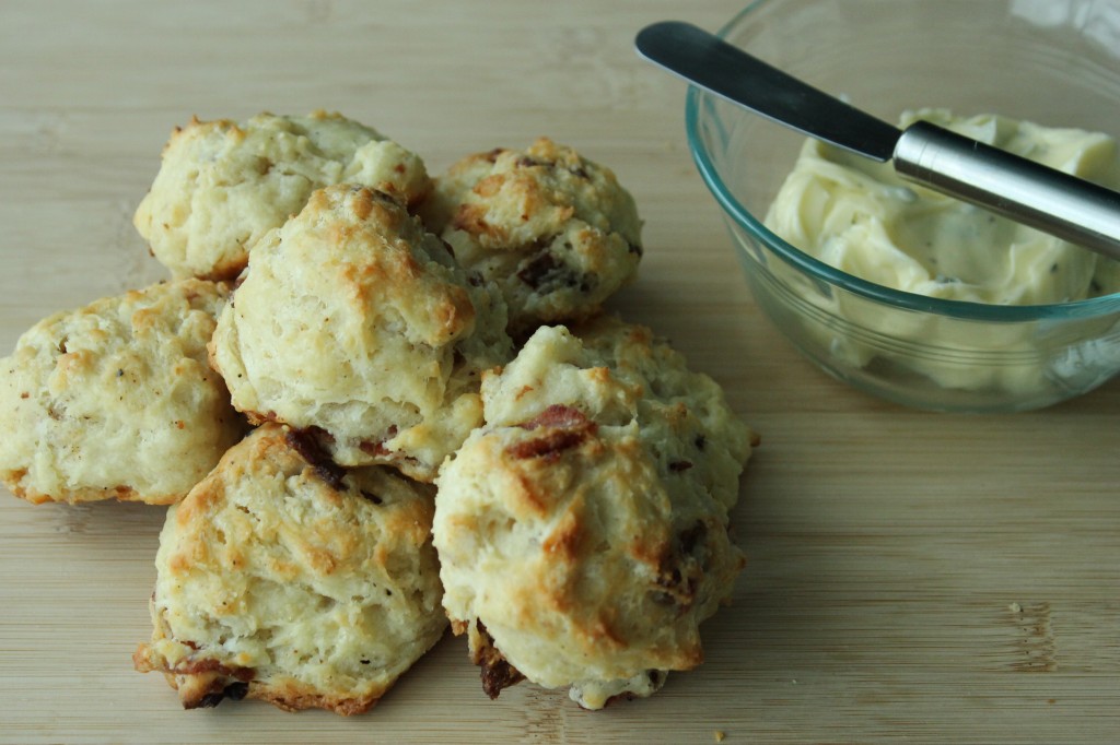 Savoury Bacon Biscuits