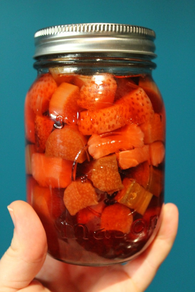 Strawberry Rhubarb Vodka