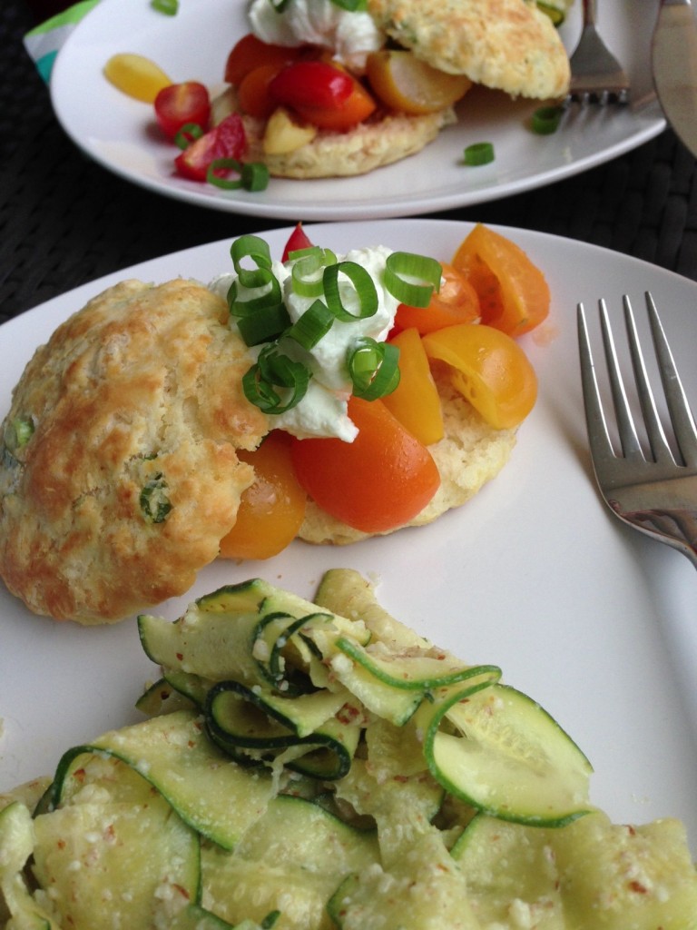 Tomato Shortcakes