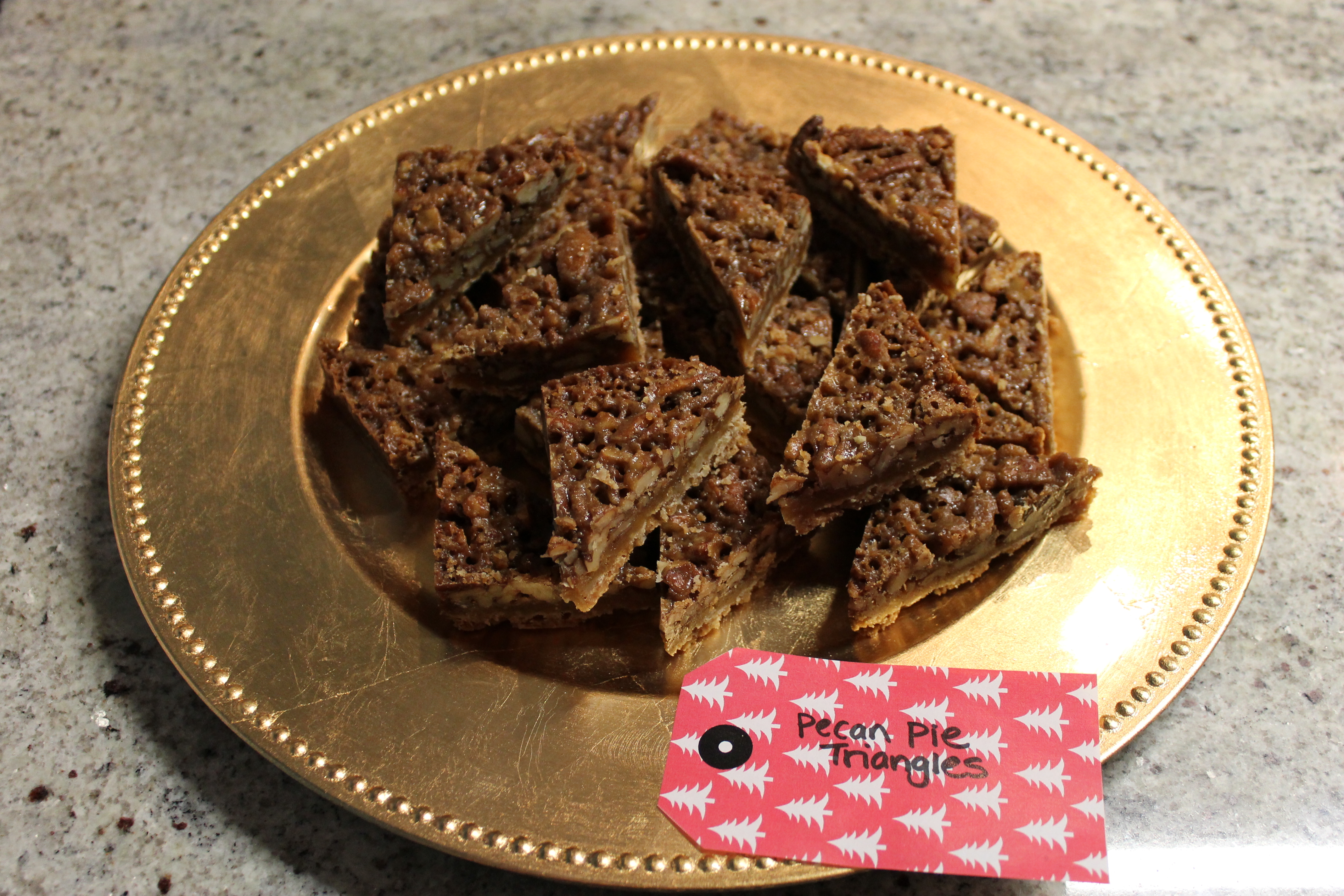 Pecan Pie Triangles