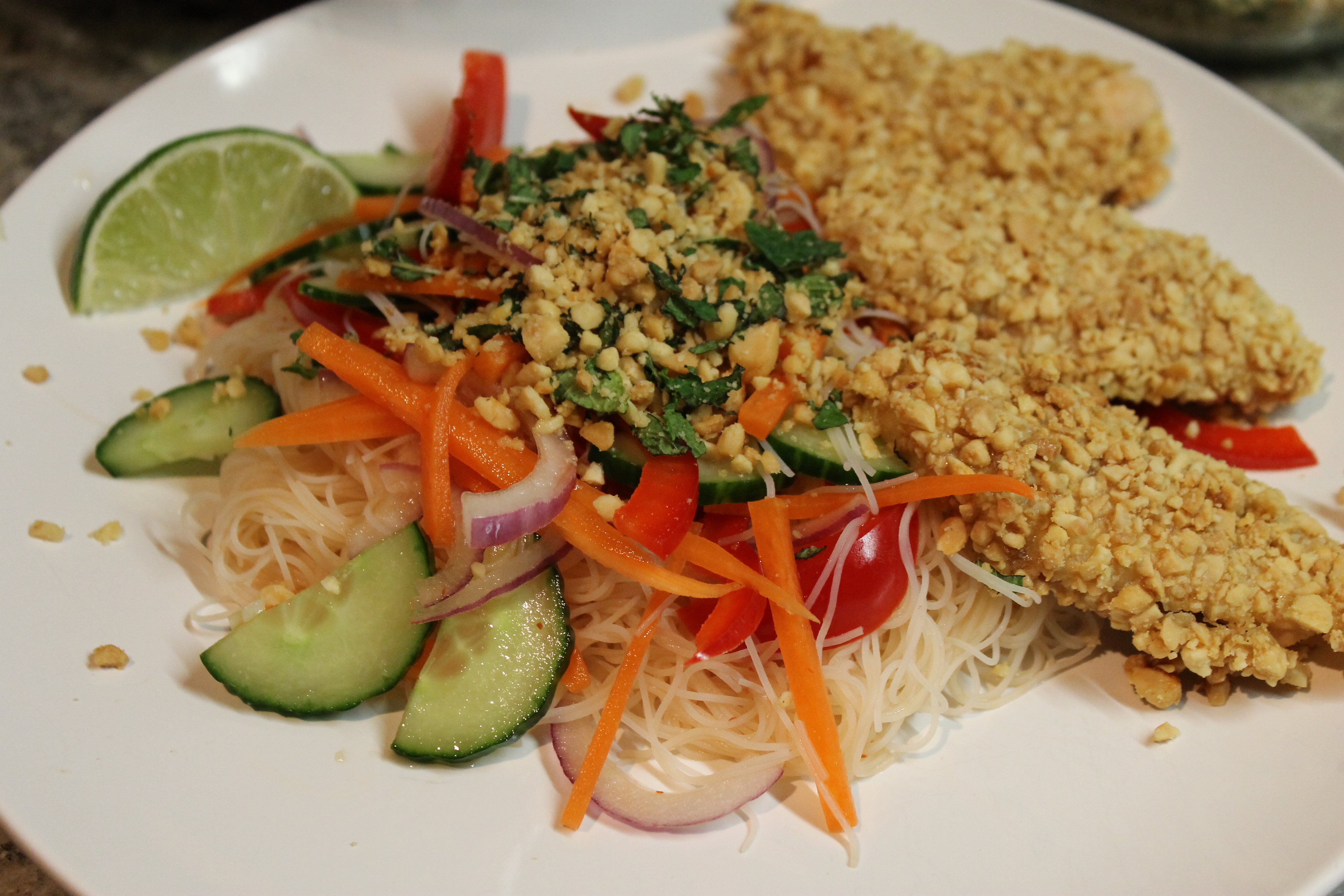 Vietnamese Vermicelli Noodle Salad