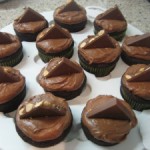 Sour Cream Chocolate Cupcakes with Nutella Frosting