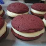 Red Velvet Whoopie Pies