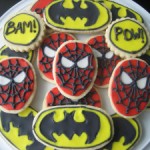 Batman & Spiderman Cookies