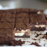 Guest Blogger: Danielle’s Deep Chocolate Brownies with Chevre Swirls