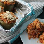 Turkey & Feta Stuffed Peppers