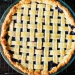 Blueberry Lattice Top Pie
