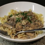 Mushroom Stroganoff