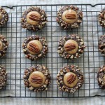Baked Sunday Mornings: Turtle Thumbprint Cookies