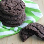 Baked Sunday Mornings: Chewy Chocolate Mint Cookies with Chocolate Chunks