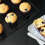 Blueberry-Lime Cornmeal Muffins {Messy Baker Monday}