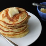 Baked Sunday Mornings: Orange Pancakes with Honey Butter