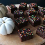 Baked Sunday Mornings: Milk Chocolate Malted Brownies with Chocolate Ganache