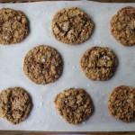 Baked Sunday Mornings: Old-School Oatmeal Chocolate Chip Cookies