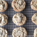 Baked Sunday Mornings: Peanut Butter Cookies with Milk Chocolate Chunks