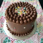 Baked Sunday Mornings: Milk Chocolate Malt Ball Cake