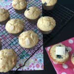 Baked Sunday Mornings: Orange Almond Blueberry Muffins